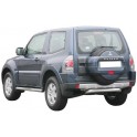 PARE CHOC ARRIERE INOX D.76 MITSUBISHI PAJERO DID 2007- 