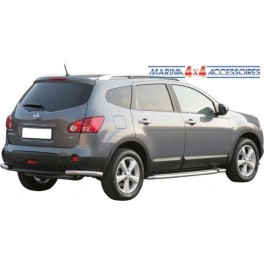 PROTECTION ANGLES DE PARE-CHOC INOX D.63 NISSAN QASHQAI 02/2007
