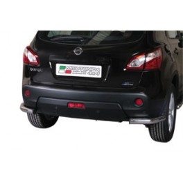 PROTECTION ANGLES DE PARE-CHOC INOX D.63 NISSAN QASHQAI 2010