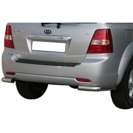 PROTECTION ANGLES DE PARE-CHOC INOX D.63 KIA SORENTO 2006