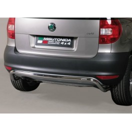 PARE CHOC ARRIERE INOX 63 SKODA YETI 2010- 