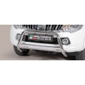 MEDIUM BAR INOX D.63 MITSUBISHI L200 2015- Club Cab- CE 