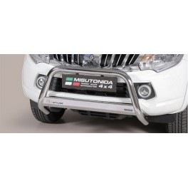 MEDIUM BAR INOX D.63 MITSUBISHI L200 2015- Club Cab- CE 