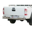 PARE CHOC ARRIERE DOUBLE TUBES INOX 63 FORD RANGER 2009- 