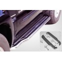 TUBES MARCHE PIEDS INOX D.76 MAZDA BT 50 2009- DOUBLE CAB