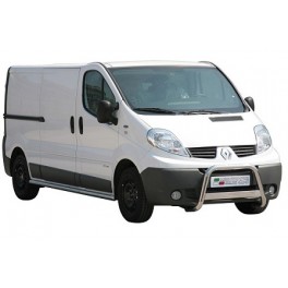Tubes bas de caisse inox D.63 OPEL VIVARO 2008-2013 L1 