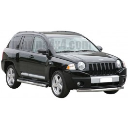 TUBE PROTECTION AVANT INOX D.76 JEEP COMPASS 2007- 