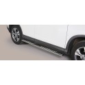 TUBES MARCHE PIEDS OVALE INOX DESIGN HONDA CR-V 2012