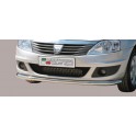 TUBE PROTECTION AVANT LARGE BAR 63 INOX DACIA LOGAN MCV 2009- 