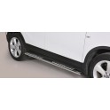 TUBES MARCHE PIEDS OVALE INOX DESIGN OPEL MOKKA 2012