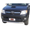 TUBE PROTECTION AVANT INOX D.76 TOYOTA VIGO 2005- 
