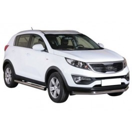 TUBE PROTECTION AVANT INOX D.76 KIA SPORTAGE 2010- 