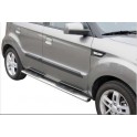 TUBES MARCHE PIEDS OVALE INOX DESIGN KIA SOUL 2009