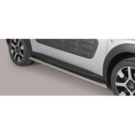 TUBES BAS DE CAISSE INOX D.63 CITROEN C4 CACTUS 2015- 