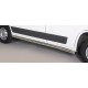 TUBES BAS DE CAISSE INOX D.63 CITROEN JUMPER 2014- Version courte L1  