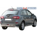 PARE CHOC ARRIERE INOX 76 RENAULT KOLEOS 2008- CE 