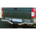PARE CHOC ARRIERE INOX D.76 NISSAN NAVARA 1998- 2002