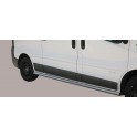 Tubes bas de caisse inox D.63 RENAULT TRAFIC 2007- 