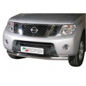 TUBE PROTECTION AVANT INOX 76 NISSAN NAVARA D40 2010- 