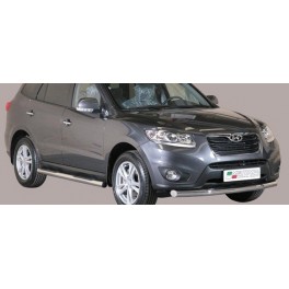TUBE PROTECTION AVANT INOX 76 HYUNDAI SANTA FE 5P 2010- CE 