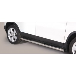 TUBES MARCHE PIEDS INOX 76 CHEVROLET TRAX 2013