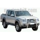 TUBES MARCHE PIEDS OVALE INOX D.76 FORD RANGER 2007- DOUBLE CAB
