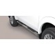 TUBES MARCHE PIEDS OVALE INOX MITSUBISHI L200 2015- Club Cab