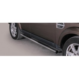TUBES MARCHE PIEDS INOX 76 LAND ROVER DISCOVERY 4 2012- CE