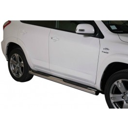 TUBES MARCHE PIEDS INOX 76 TOYOTA RAV 4 2010- 