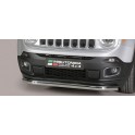 TUBE PROTECTION AVANT INOX D.76 JEEP RENEGADE 2014