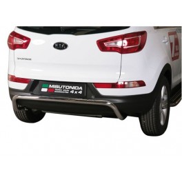 PARE CHOC ARRIERE INOX 63 KIA SPORTAGE 2010- 