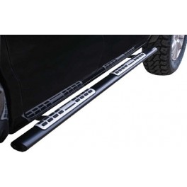 TUBES MARCHE PIEDS OVALE NOIR DESIGN VOLKSWAGEN AMAROK 2010
