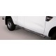 TUBES MARCHE PIEDS OVALE INOX DESIGN FORD RANGER 2012- SUPER CABINE 
