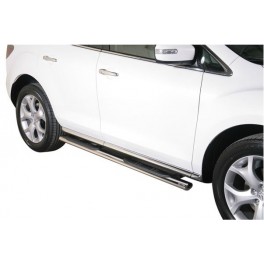 TUBES MARCHE PIEDS OVALE INOX 76 MAZDA CX7 2010- 