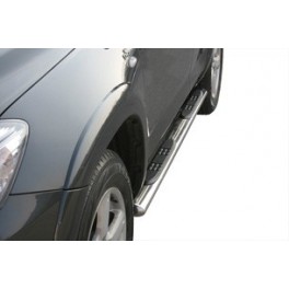 TUBES MARCHE PIEDS OVALE INOX 76 TOYOTA RAV 4 2009- 2010