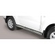 TUBES MARCHE PIEDS OVALE INOX DESIGN MITSUBISHI PAJERO 2015- 3 portes 