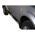 TUBES MARCHE PIEDS INOX D.76 MITSUBISHI L200 DOUBLE CAB 2010