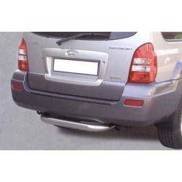 PARE CHOC ARRIERE INOX D.76 HYUNDAI TERRACAN 2004- 2006