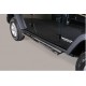 TUBES MARCHE PIEDS OVALE INOX D.76 JEEP WRANGLER 5P 2011- 