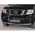 TUBE PROTECTION AVANT INOX 76 NISSAN PATHFINDER 2011- 
