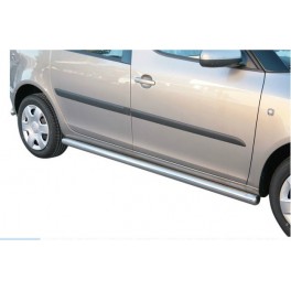 TUBES BAS DE CAISSE INOX 50 SKODA ROOMSTER 2007- 