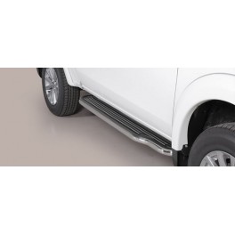 MARCHE PIEDS INOX D.50 MITSUBISHI L200 2015- Club Cab