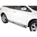 TUBES MARCHE PIEDS OVALE INOX DESIGN MAZDA CX7 2010- 