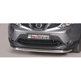 TUBE PROTECTION AVANT INOX D.63 NISSAN QASHQAI 2014- 