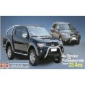 TUBE PROTECTION AVANT INOX D.76 NISSAN PATHFINDER 2005- 