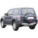 TUBES MARCHE PIEDS INOX D.76 MITSUBISHI PAJERO DID 2007- 3 PORTES