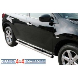 TUBES MARCHE PIEDS INOX D.76 NISSAN MURANO 2008- 