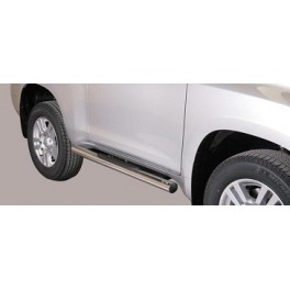 TUBES MARCHE PIEDS INOX 76 TOYOTA LAND CRUISER 150 3P 2014 