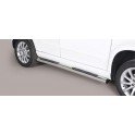 TUBES MARCHE PIEDS INOX D.76 SKODA YETI 2014- (4X2)