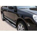 TUBES MARCHE PIEDS INOX D.76 PORSCHE CAYENNE 2003- 